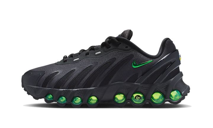 NIKE AIR MAX DN8 BLACK GREEN STRIKE DARK SMOKE GREY GS