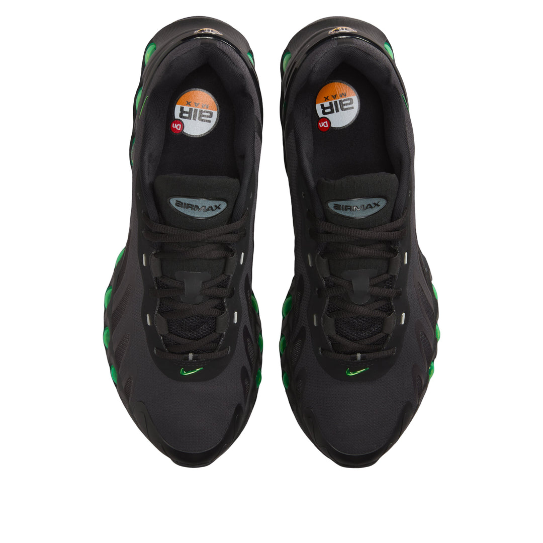 NIKE AIR MAX DN8 BLACK GREEN STRIKE DARK SMOKE GREY