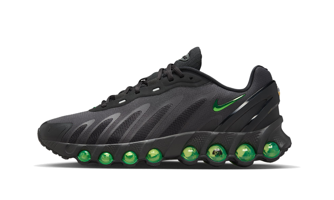 NIKE AIR MAX DN8 BLACK GREEN STRIKE DARK SMOKE GREY