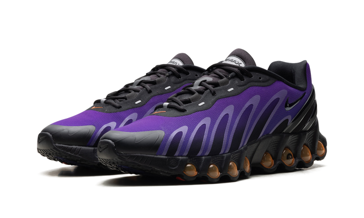 NIKE AIR MAX DN8 BLACK TOTAL ORANGE FIERCE PURPLE