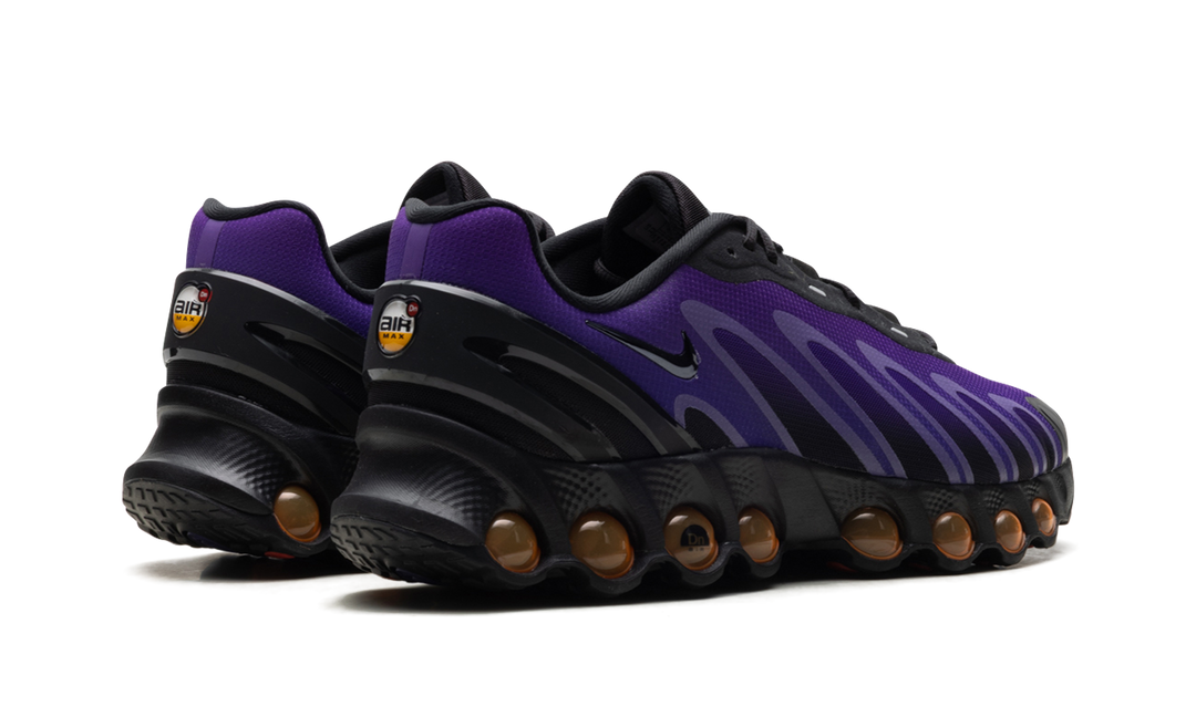 NIKE AIR MAX DN8 BLACK TOTAL ORANGE FIERCE PURPLE