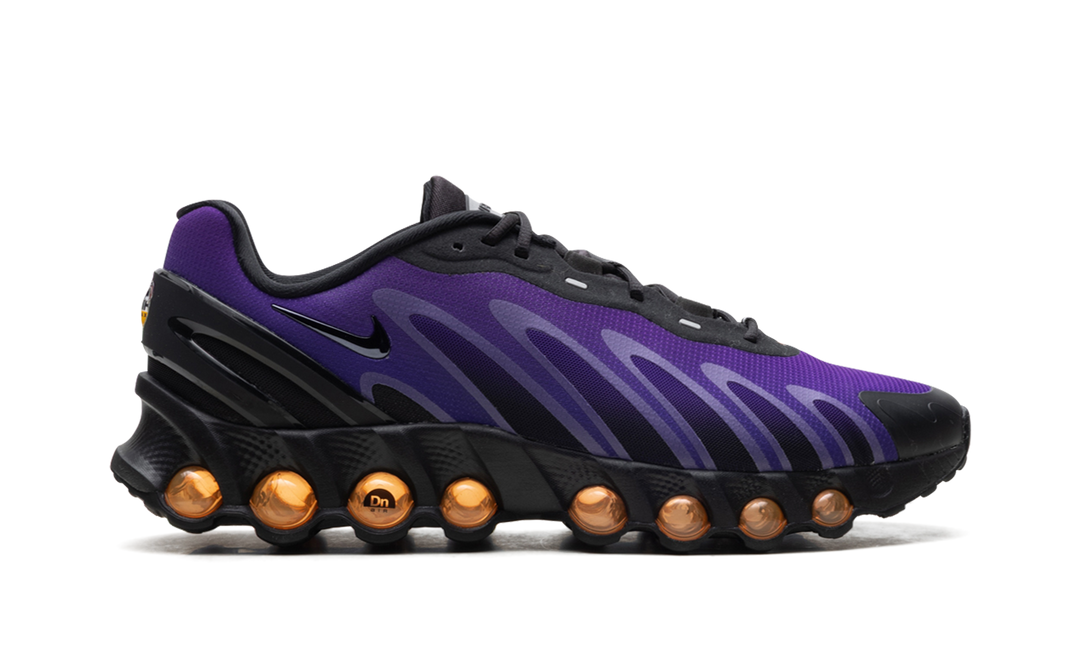NIKE AIR MAX DN8 BLACK TOTAL ORANGE FIERCE PURPLE