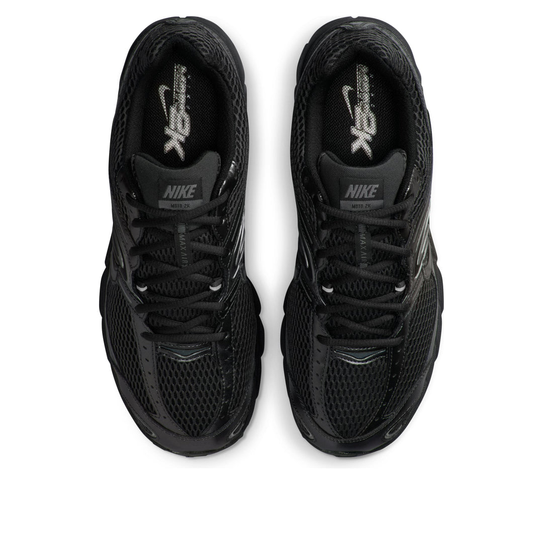 NIKE AIR MAX MOTO 2K BLACK METALLIC DARK GREY