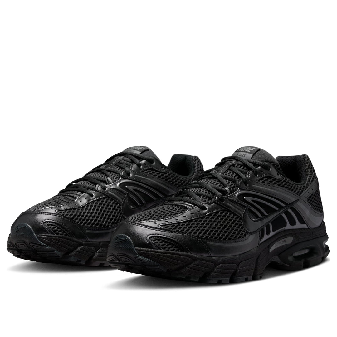 NIKE AIR MAX MOTO 2K BLACK METALLIC DARK GREY