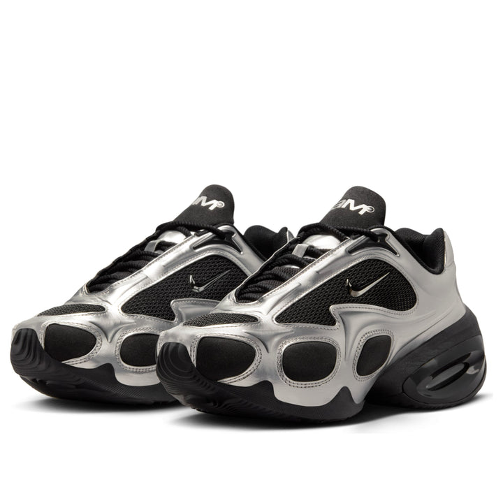 NIKE AIR MAX MUSE BLACK METALLIC SILVER (WOMEN&