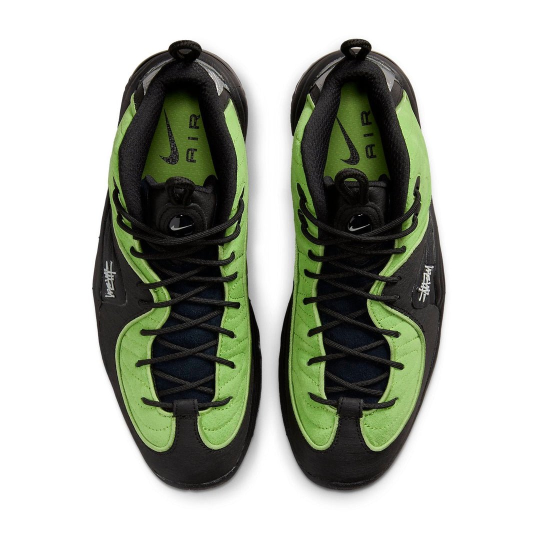 NIKE AIR MAX PENNY 2 X STUSSY BLACK GREEN