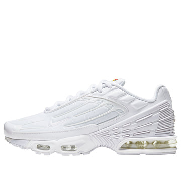 NIKE AIR MAX PLUS 3 TRIPLE WHITE — Stock