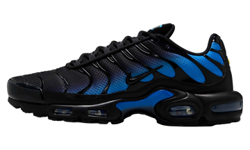 NIKE AIR MAX PLUS BLACK BLUE CRYSTAL