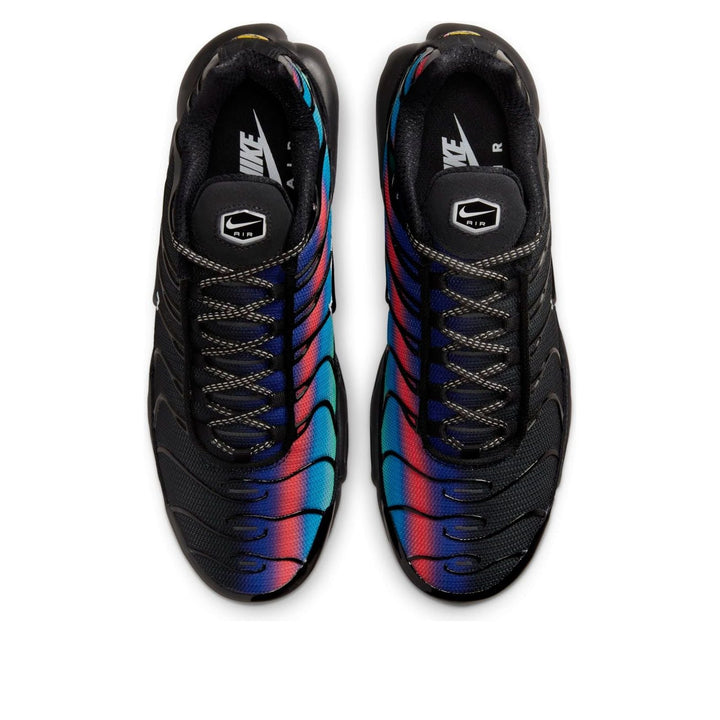NIKE AIR MAX PLUS BLACK BLUE RED