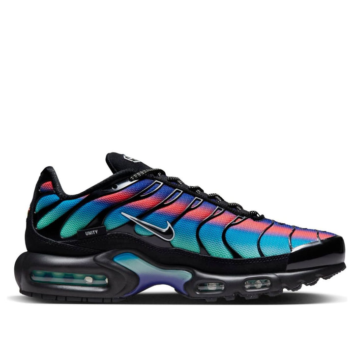 NIKE AIR MAX PLUS BLACK BLUE RED