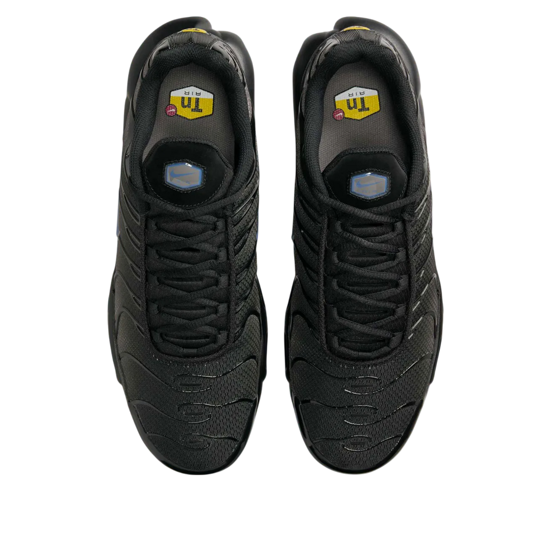 NIKE AIR MAX PLUS BLACK DIFFUSED BLUE