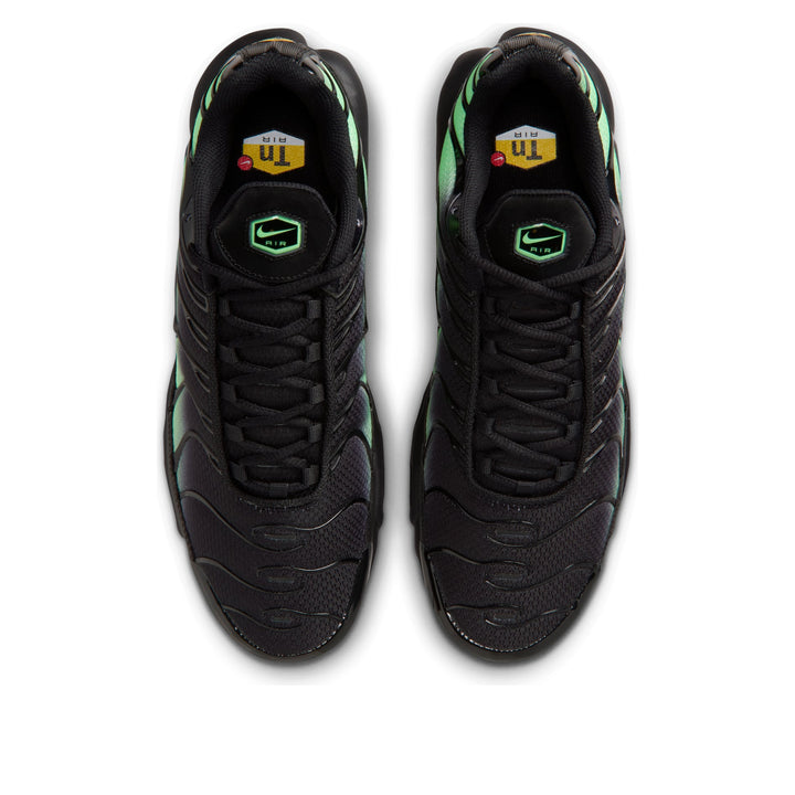 NIKE AIR MAX PLUS BLACK ILLUSION GREEN