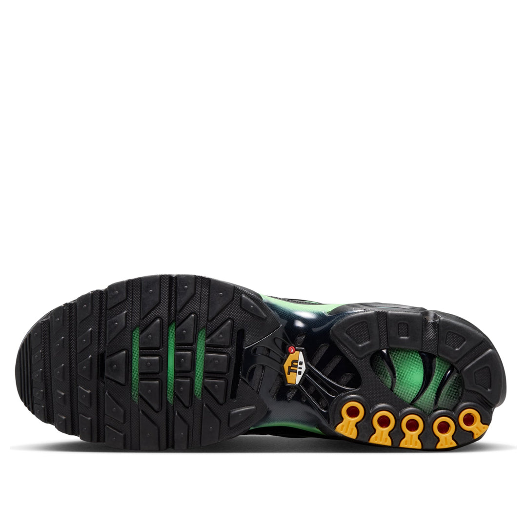 NIKE AIR MAX PLUS BLACK ILLUSION GREEN
