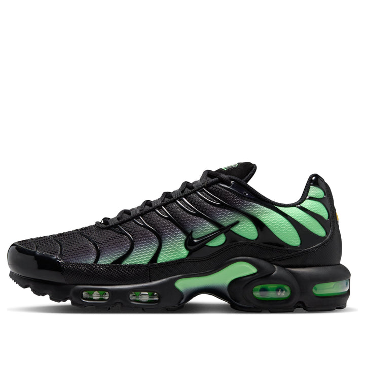NIKE AIR MAX PLUS BLACK ILLUSION GREEN