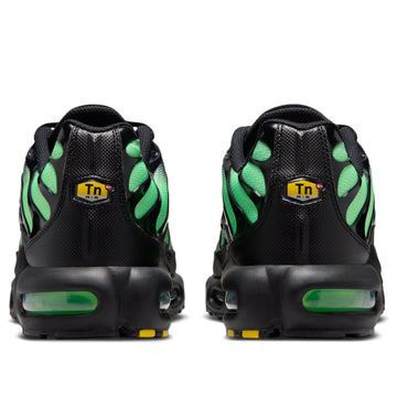 NIKE AIR MAX PLUS BLACK ILLUSION GREEN — Stock