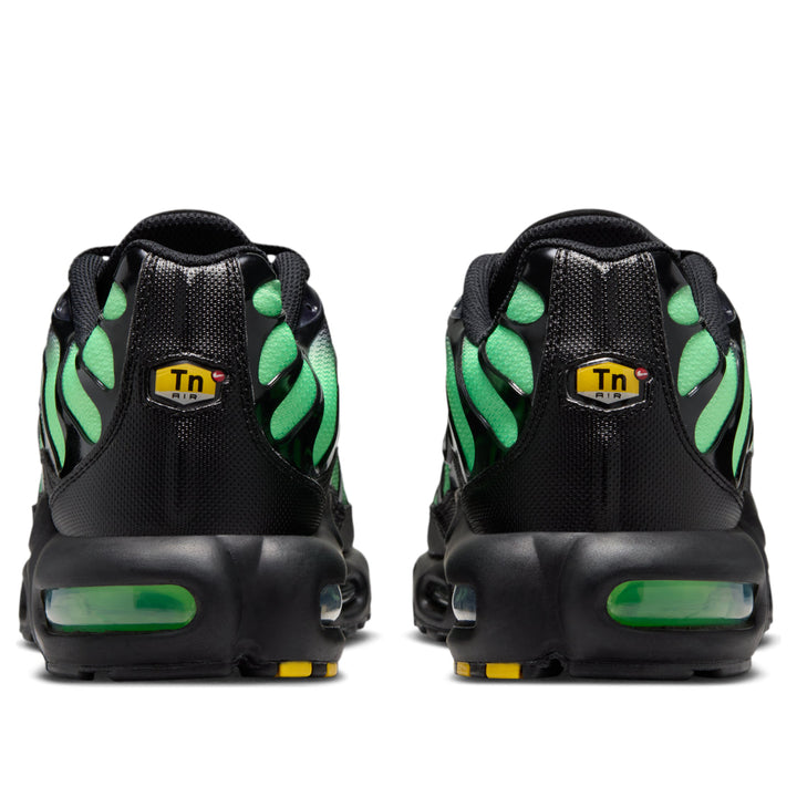 NIKE AIR MAX PLUS BLACK ILLUSION GREEN