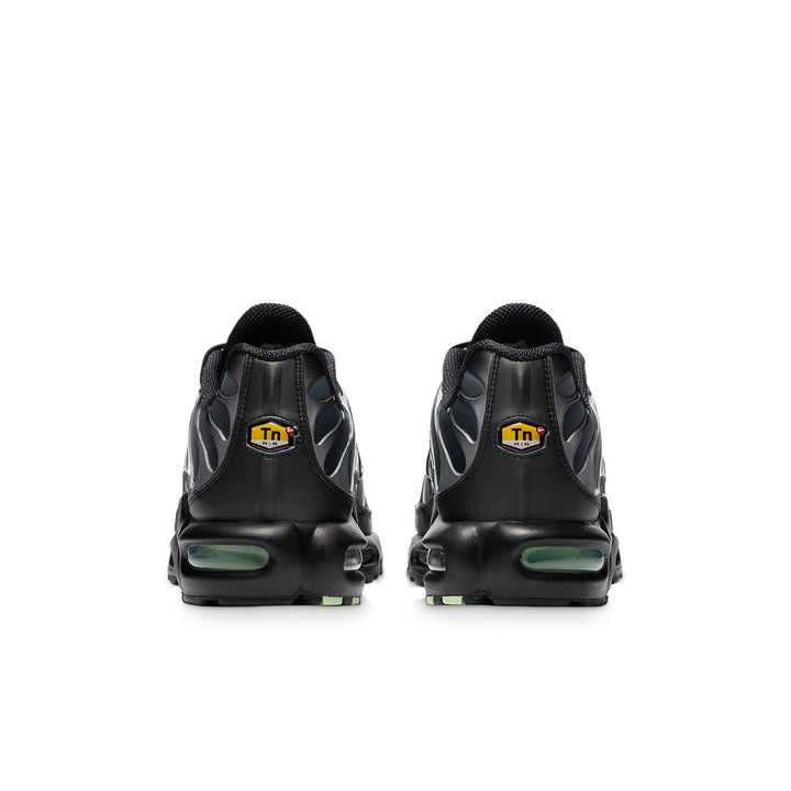 NIKE AIR MAX PLUS BLACK PARTICLE GREY VAPOUR GREEN