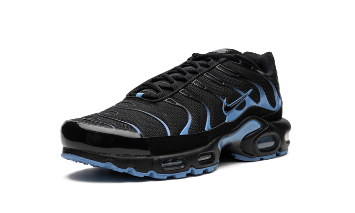 NIKE AIR MAX PLUS BLACK UNIVERSITY BLUE