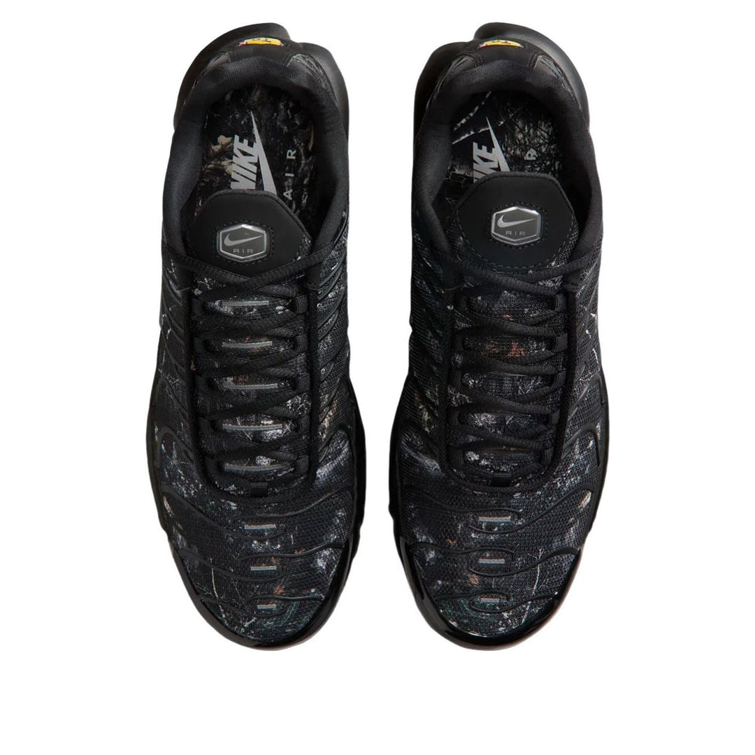 NIKE AIR MAX PLUS BLACK WOOD CAMO