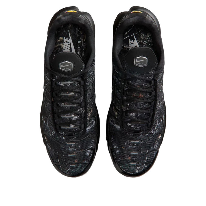 NIKE AIR MAX PLUS BLACK WOOD CAMO