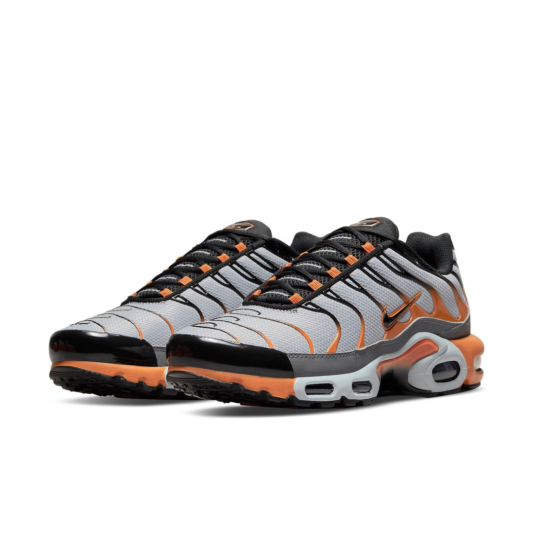 NIKE AIR MAX PLUS GREY ORANGE