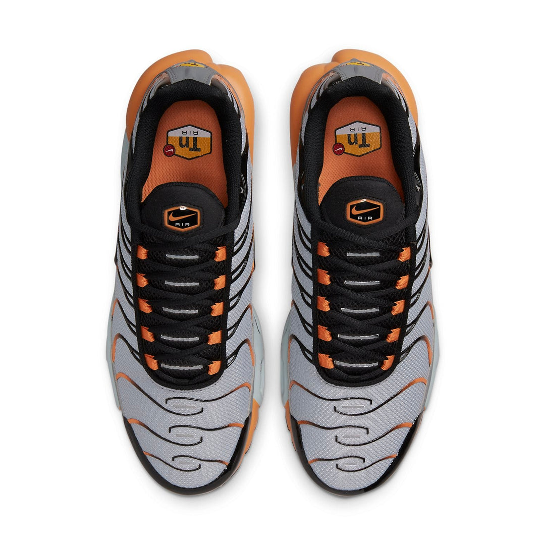 NIKE AIR MAX PLUS GREY ORANGE