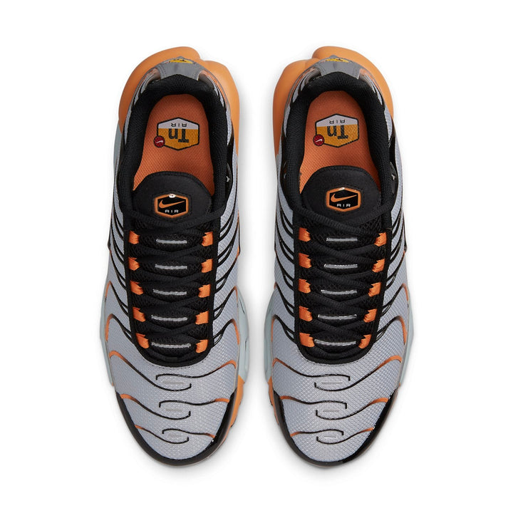 NIKE AIR MAX PLUS GREY ORANGE