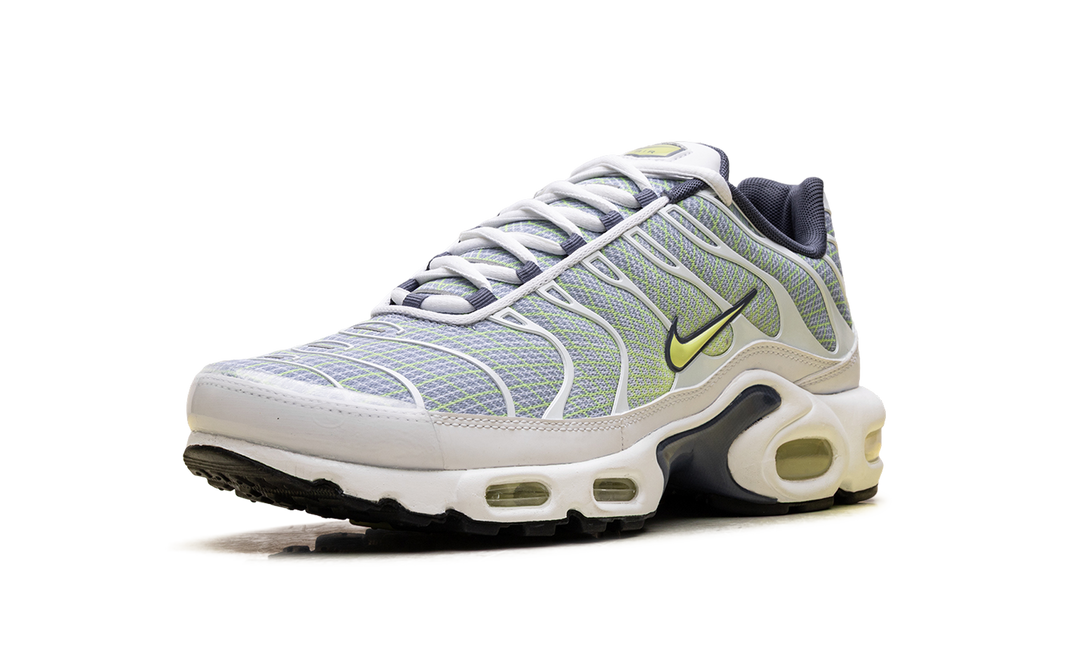 NIKE AIR MAX PLUS PEBBLE GREY LIME