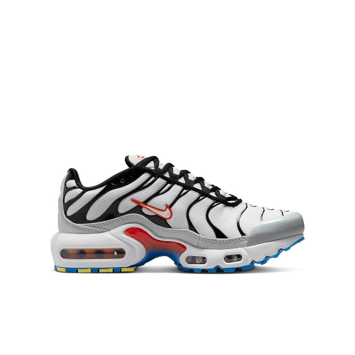 NIKE AIR MAX PLUS PLATINUM BLACK RED GS
