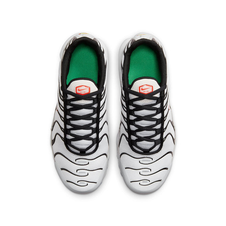 NIKE AIR MAX PLUS PLATINUM BLACK RED GS