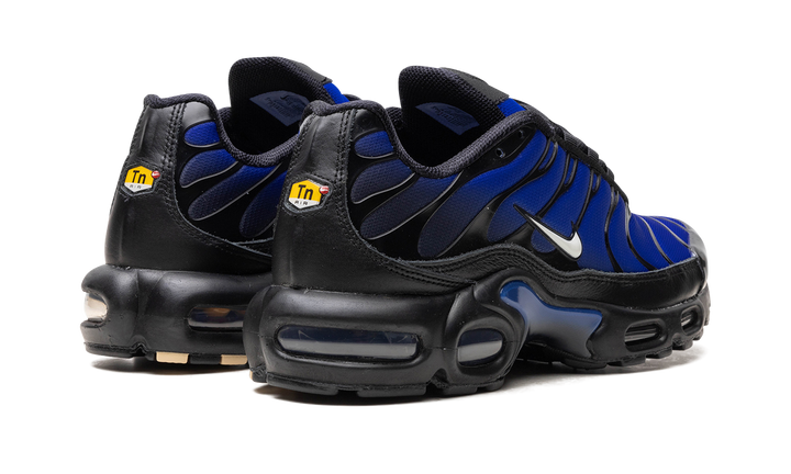 NIKE AIR MAX PLUS PREMIUM BLACK RACER BLUE