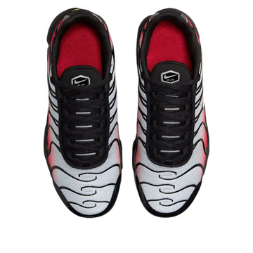 NIKE AIR MAX PLUS PURE PLATINUM UNIVERSITY RED (GS) — Stock