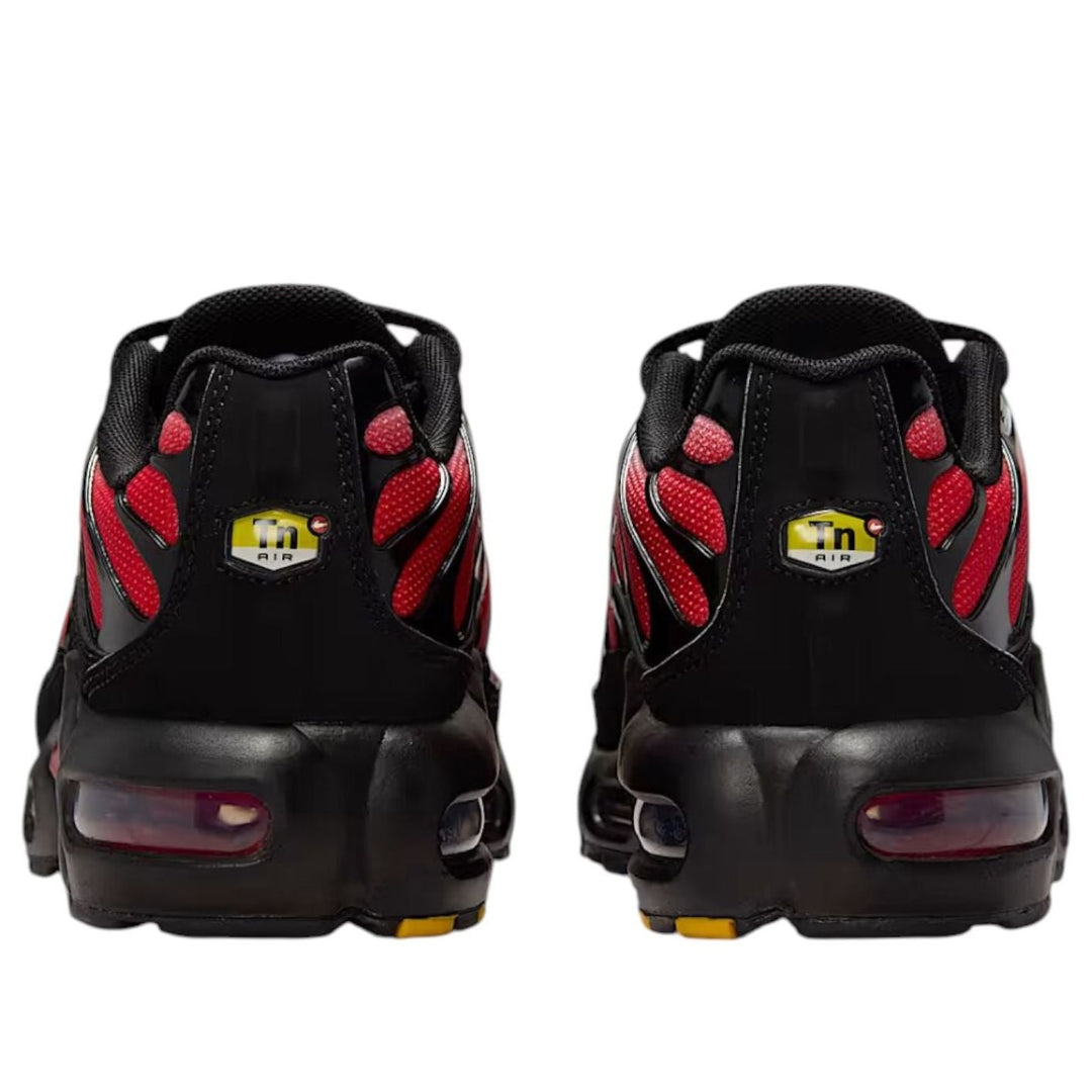 NIKE AIR MAX PLUS PURE PLATINUM UNIVERSITY RED (GS)