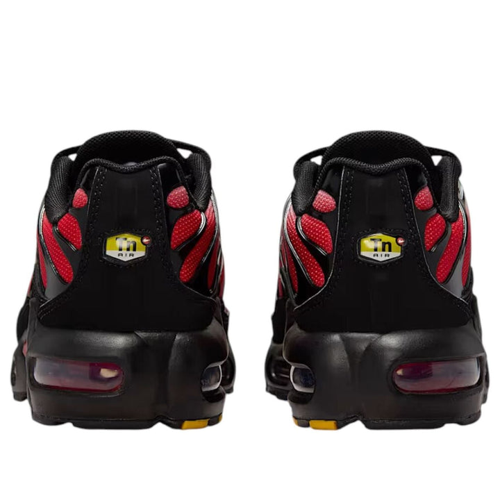 NIKE AIR MAX PLUS PURE PLATINUM UNIVERSITY RED (GS)
