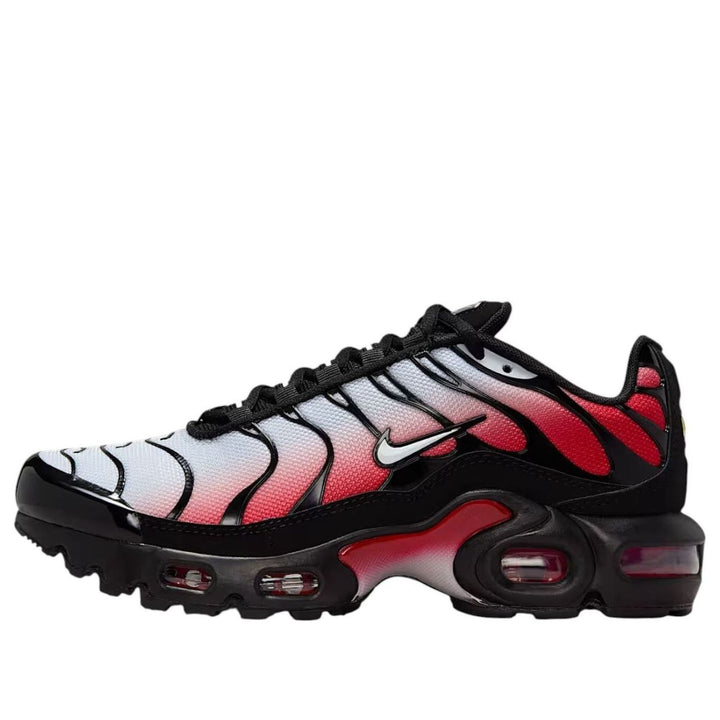 NIKE AIR MAX PLUS PURE PLATINUM UNIVERSITY RED (GS)