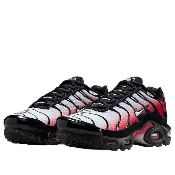 NIKE AIR MAX PLUS PURE PLATINUM UNIVERSITY RED (GS)