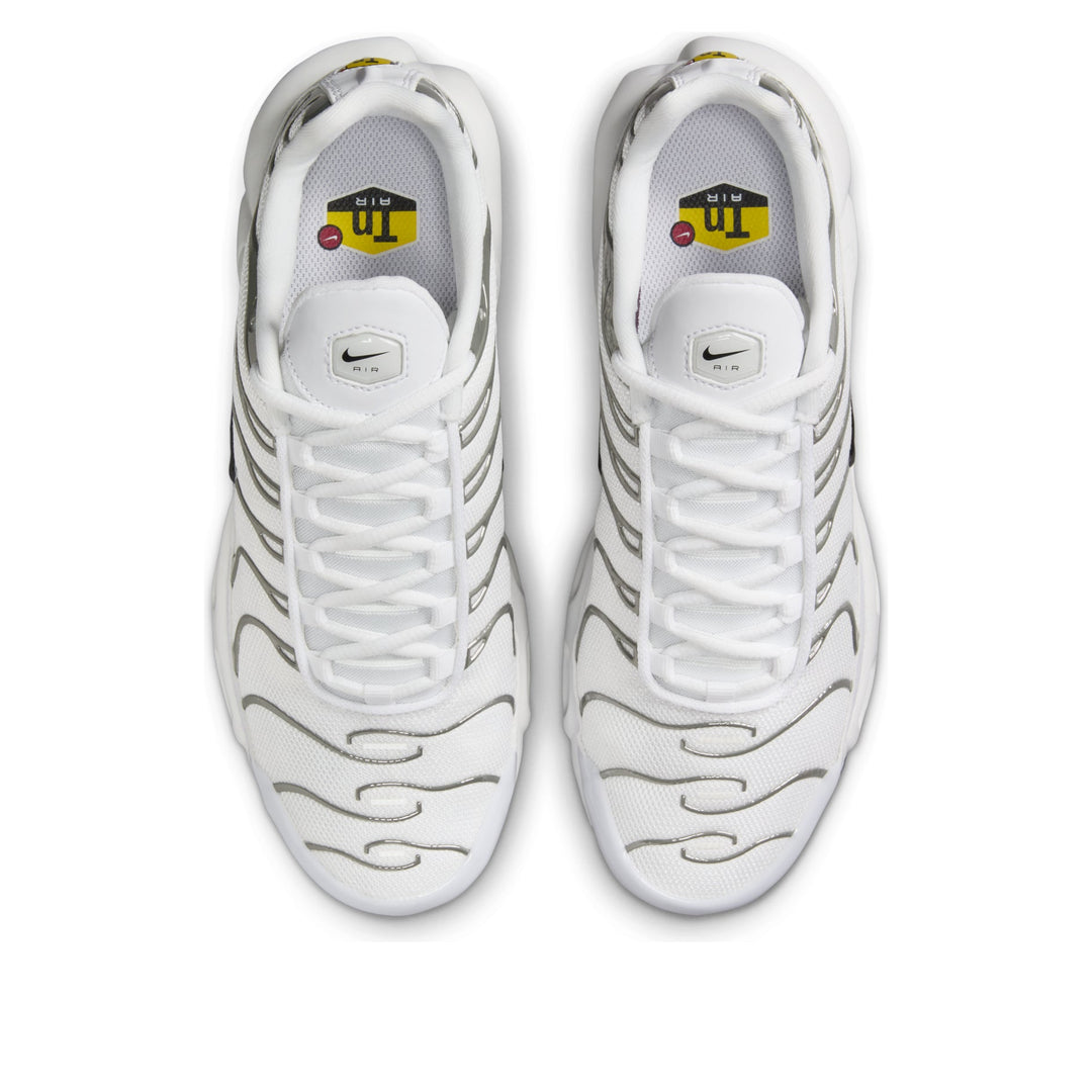 NIKE AIR MAX PLUS SE WHITE METALLIC SILVER (WOMEN&