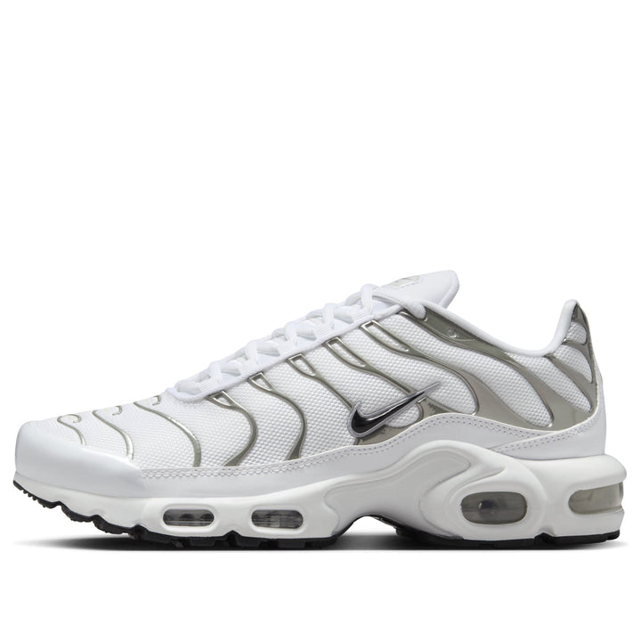 NIKE AIR MAX PLUS SE WHITE METALLIC SILVER (WOMEN&