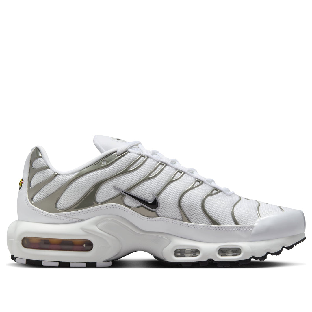 NIKE AIR MAX PLUS SE WHITE METALLIC SILVER (WOMEN&