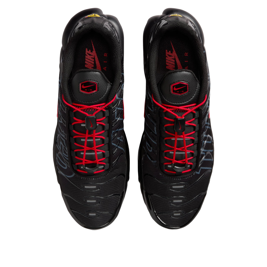 NIKE AIR MAX PLUS TUNED AIR BLACK RED