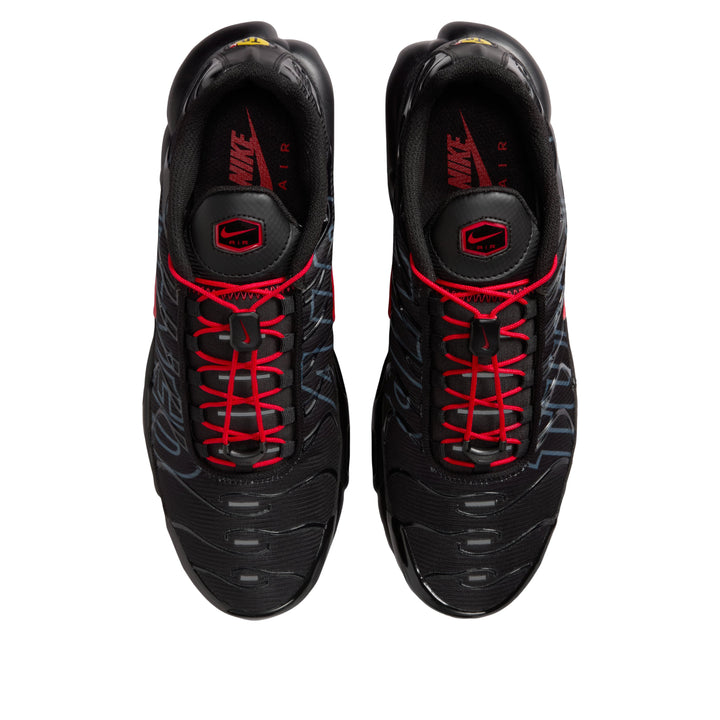 NIKE AIR MAX PLUS TUNED AIR BLACK RED