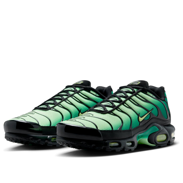 NIKE AIR MAX PLUS VAPOR GREEN MALACHITE BLACK LIGHT LEMON TWIST