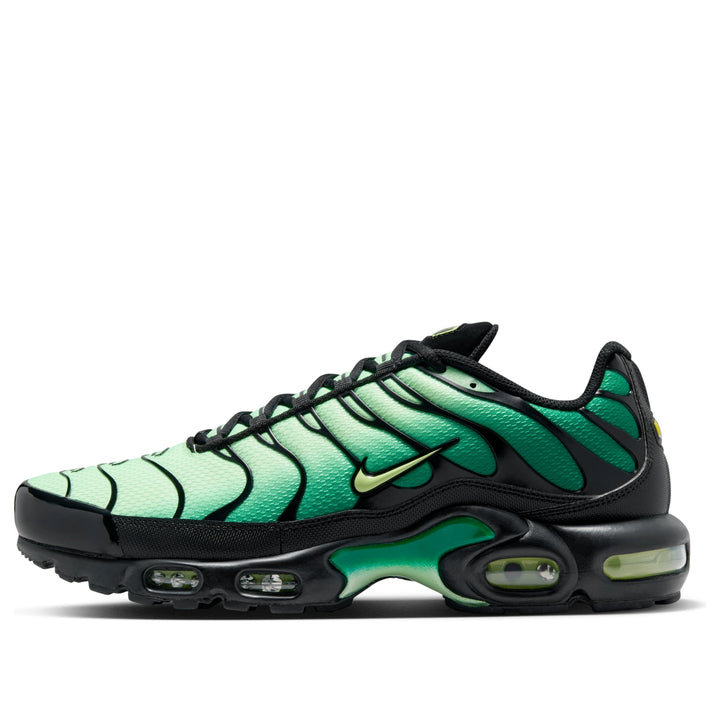 NIKE AIR MAX PLUS VAPOR GREEN MALACHITE BLACK LIGHT LEMON TWIST