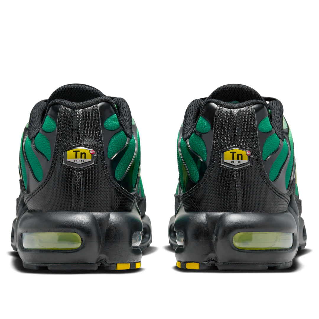 NIKE AIR MAX PLUS VAPOR GREEN MALACHITE BLACK LIGHT LEMON TWIST