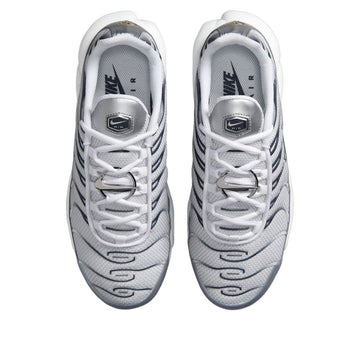 NIKE AIR MAX PLUS WHITE ASHEN SLATE METALLIC SILVER (WOMEN'S) — Stock