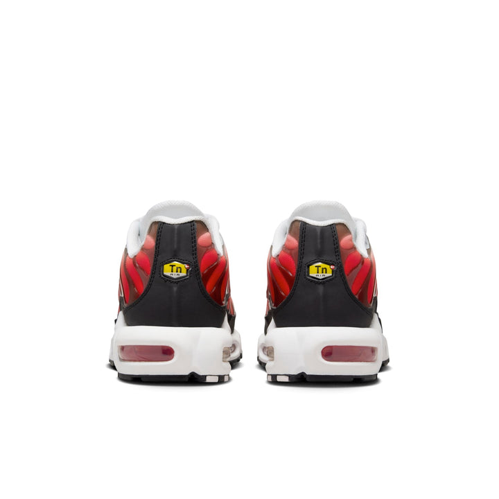 NIKE AIR MAX PLUS WHITE BLACK UNIVERSITY RED