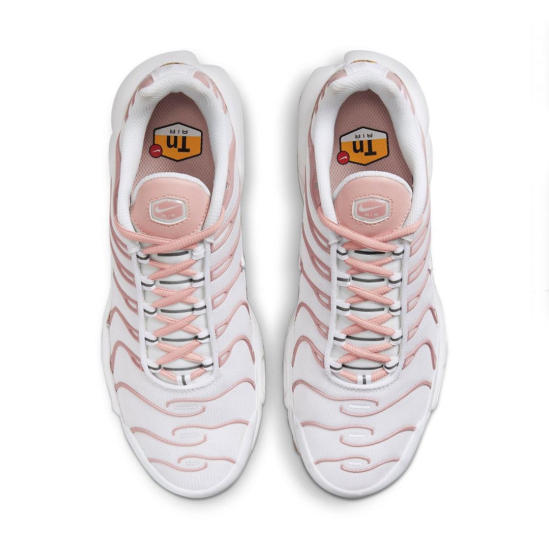 NIKE AIR MAX PLUS WHITE PINK OXFORD (WOMEN&