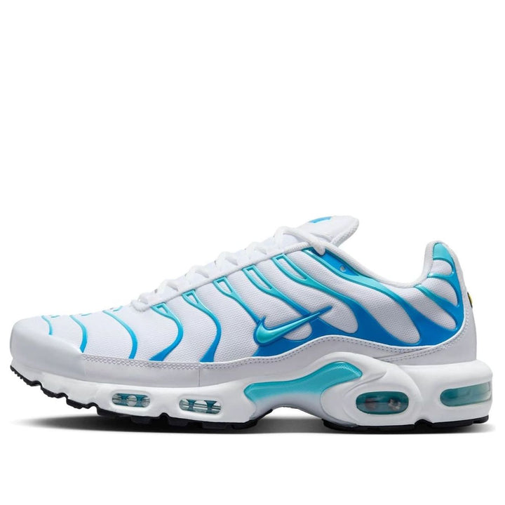 NIKE AIR MAX PLUS WHITE POLARISED BLUE