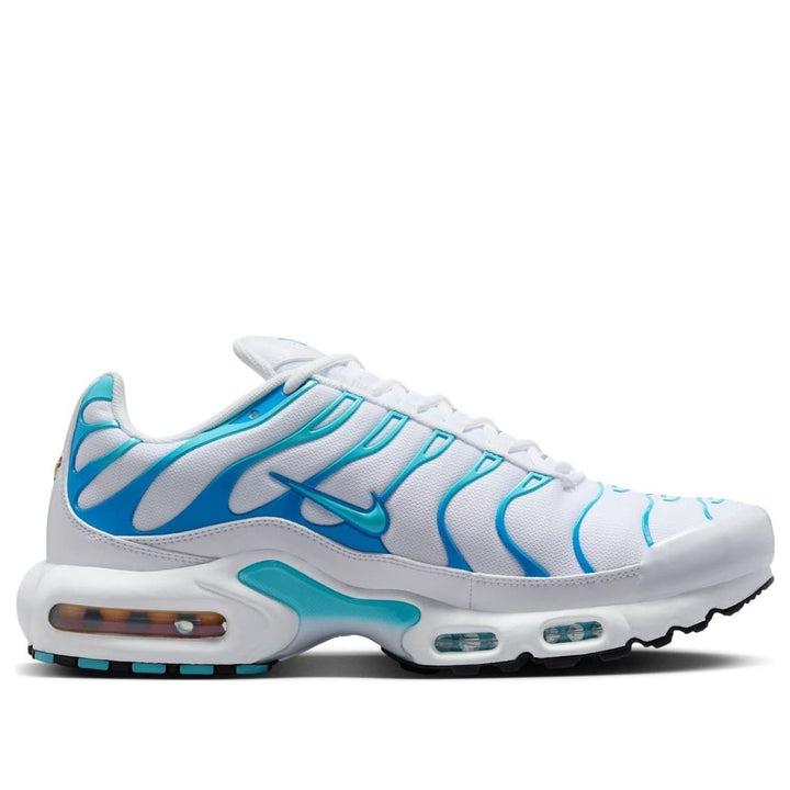 NIKE AIR MAX PLUS WHITE POLARISED BLUE