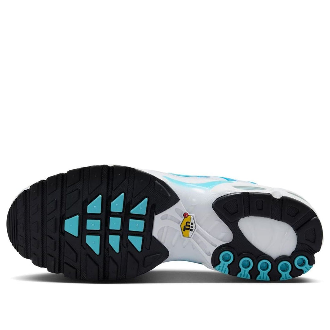 NIKE AIR MAX PLUS WHITE POLARISED BLUE